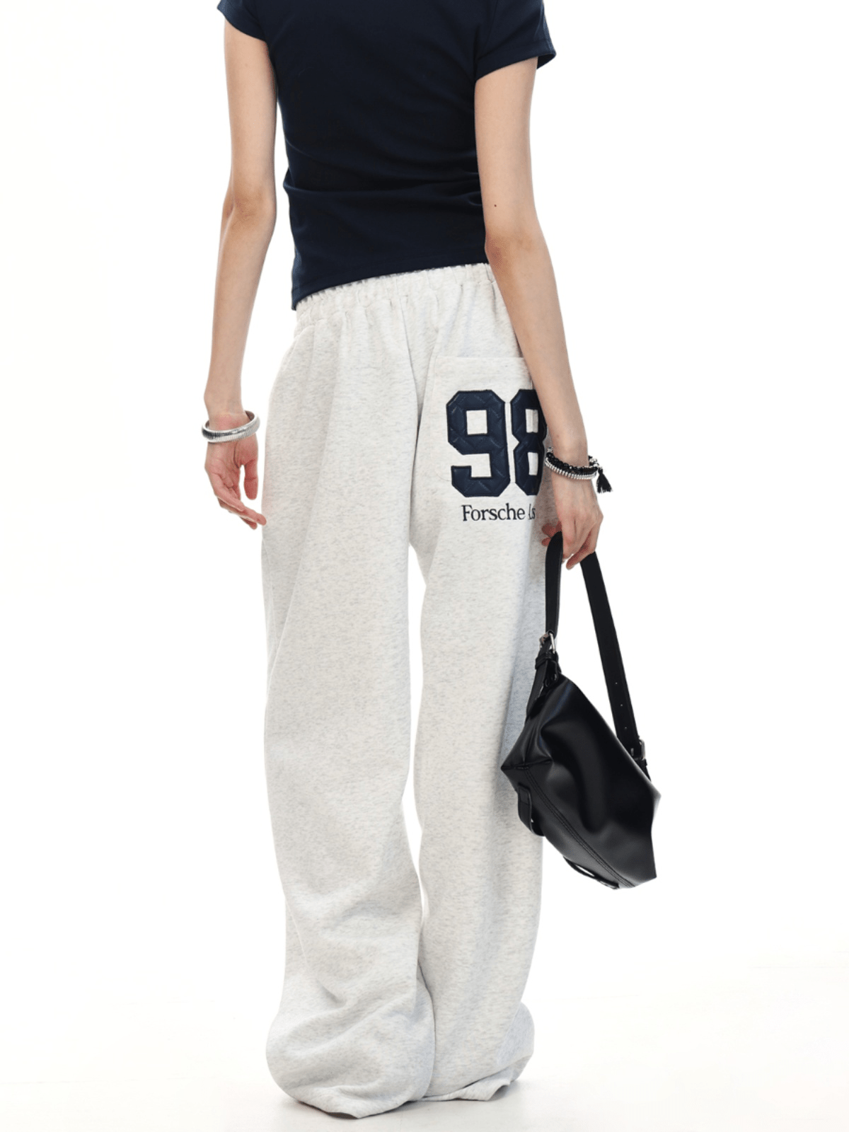 Vintage Varsity Wide - Leg Sweatpants - COPPING THREADS - 0123Start