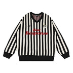 Vintage Vertical Stripe Knit Jersey Sweater - COPPING THREADS - CHICISLAND