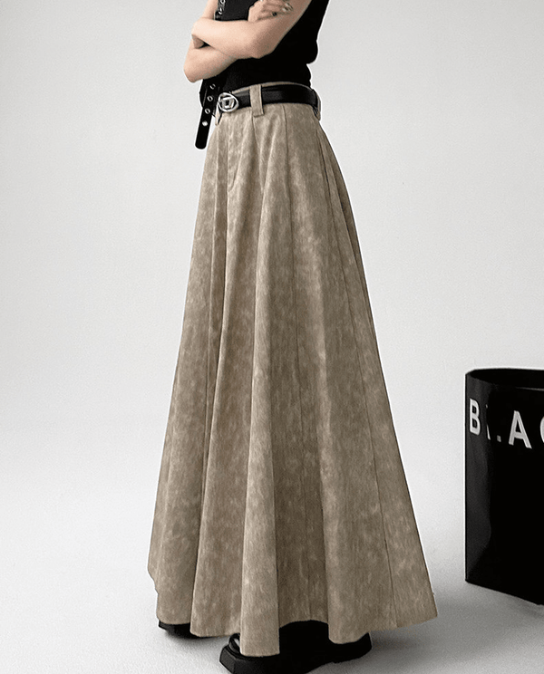 Vintage Wash A-Line Maxi Skirt - CT23625 - COPPING THREADS - CT Select