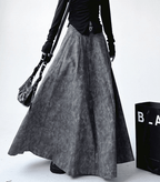 Vintage Wash A-Line Maxi Skirt - CT23625 - COPPING THREADS - CT Select