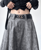 Vintage Wash A-Line Maxi Skirt - CT23625 - COPPING THREADS - CT Select