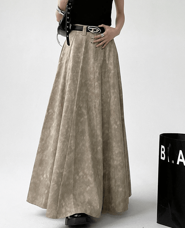 Vintage Wash A-Line Maxi Skirt - CT23625 - COPPING THREADS - CT Select
