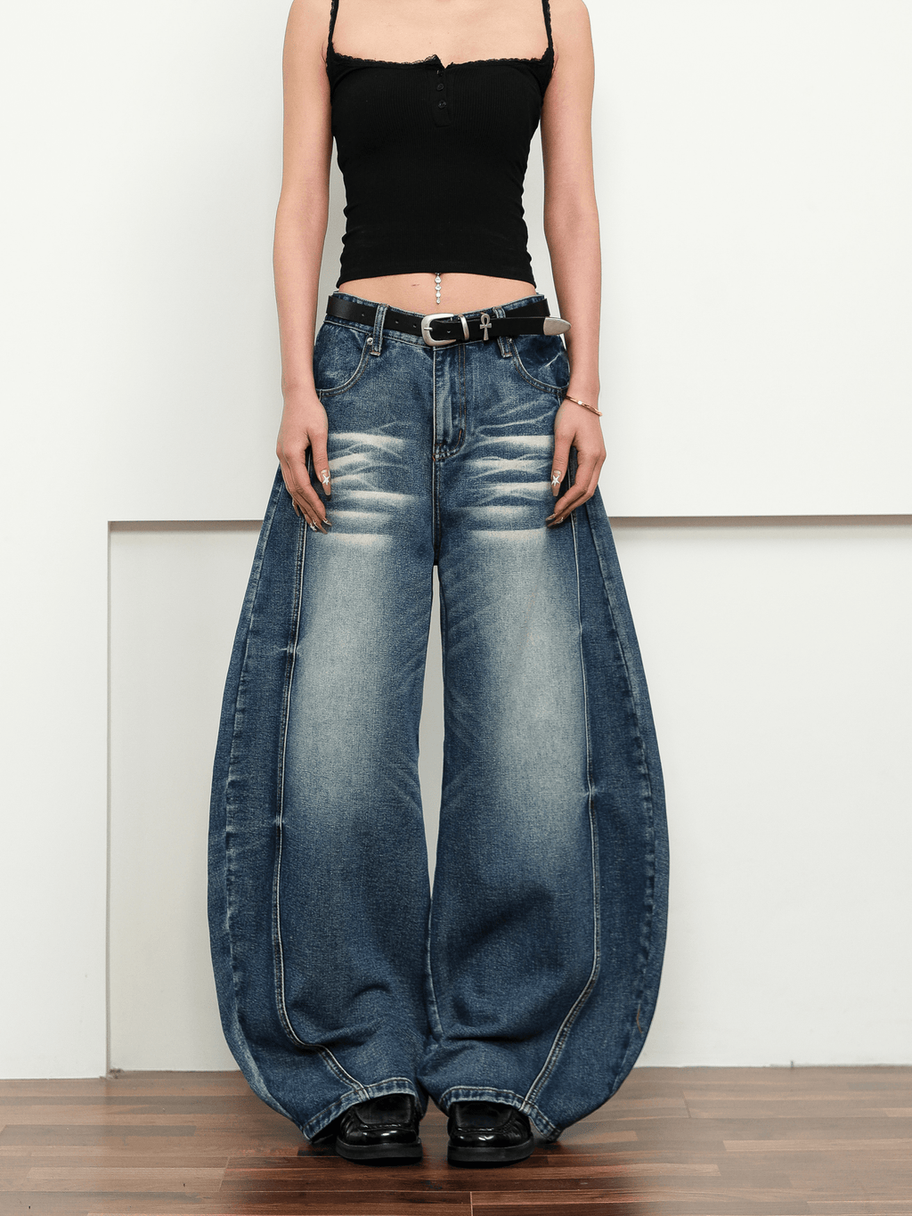 Vintage Wash Blade - Cut Wide - Leg Jeans - COPPING THREADS - CT Select