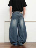 Vintage Wash Blade - Cut Wide - Leg Jeans - COPPING THREADS - CT Select