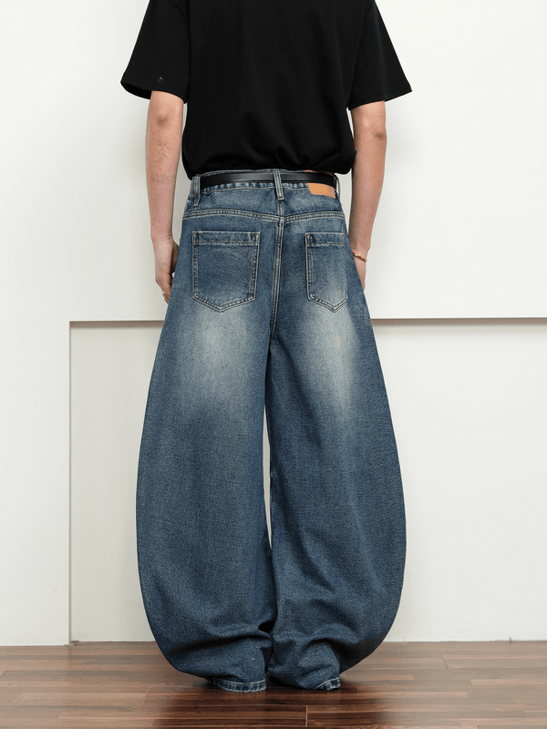 Vintage Wash Blade - Cut Wide - Leg Jeans - COPPING THREADS - CT Select