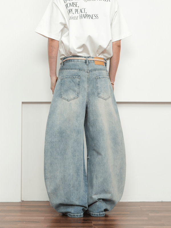 Vintage Wash Blade - Cut Wide - Leg Jeans - COPPING THREADS - CT Select