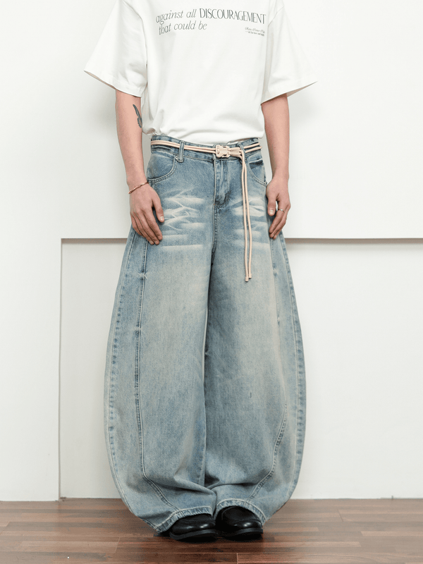 Vintage Wash Blade - Cut Wide - Leg Jeans - COPPING THREADS - CT Select