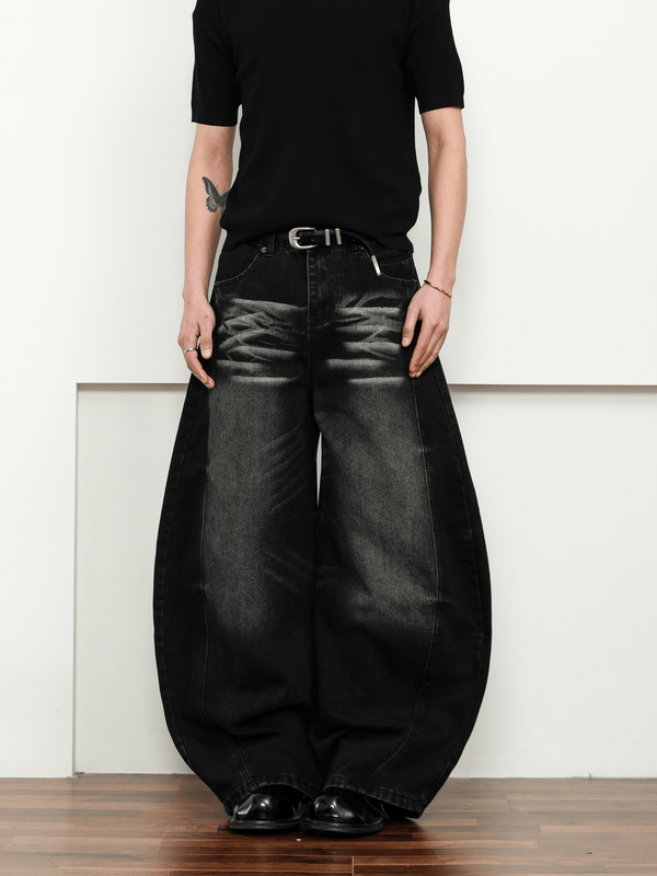 Vintage Wash Blade - Cut Wide - Leg Jeans - COPPING THREADS - CT Select