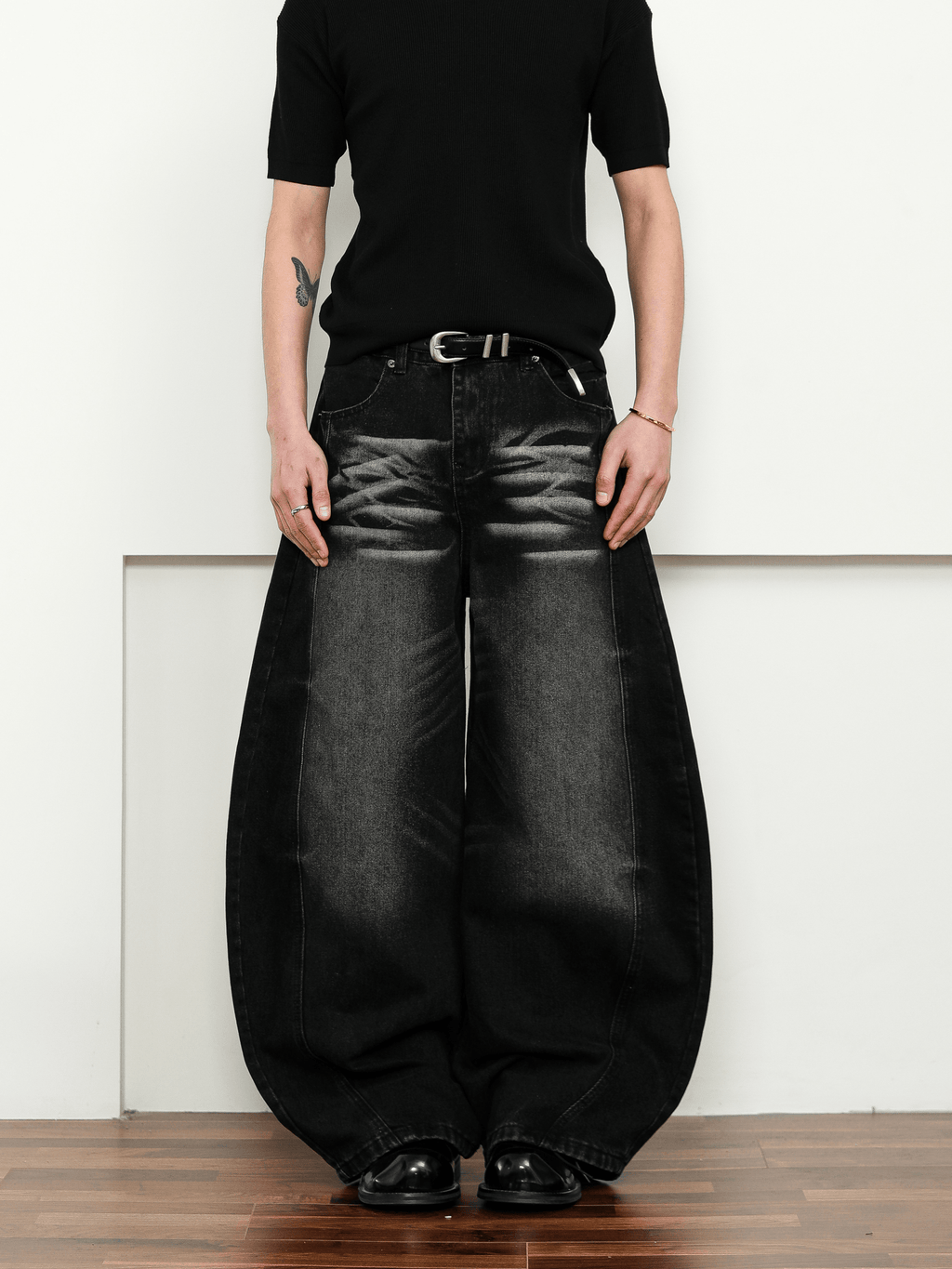 Vintage Wash Blade - Cut Wide - Leg Jeans - COPPING THREADS - CT Select