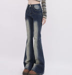 Vintage Wash Flared Denim - COPPING THREADS - RAYOHOPP