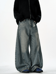 Vintage Wash Scythe - Cut Baggy Jeans - COPPING THREADS - CT Select