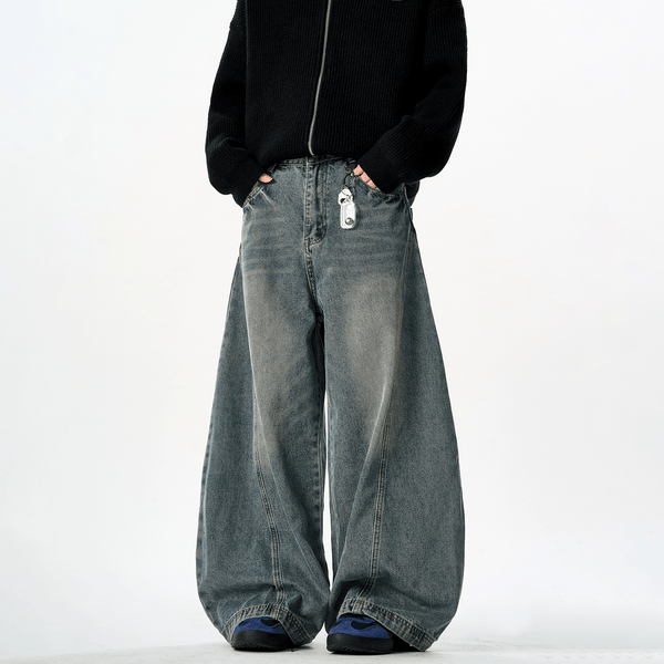 Vintage Wash Scythe - Cut Baggy Jeans - COPPING THREADS - CT Select