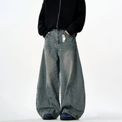 Vintage Wash Scythe - Cut Baggy Jeans - COPPING THREADS - CT Select