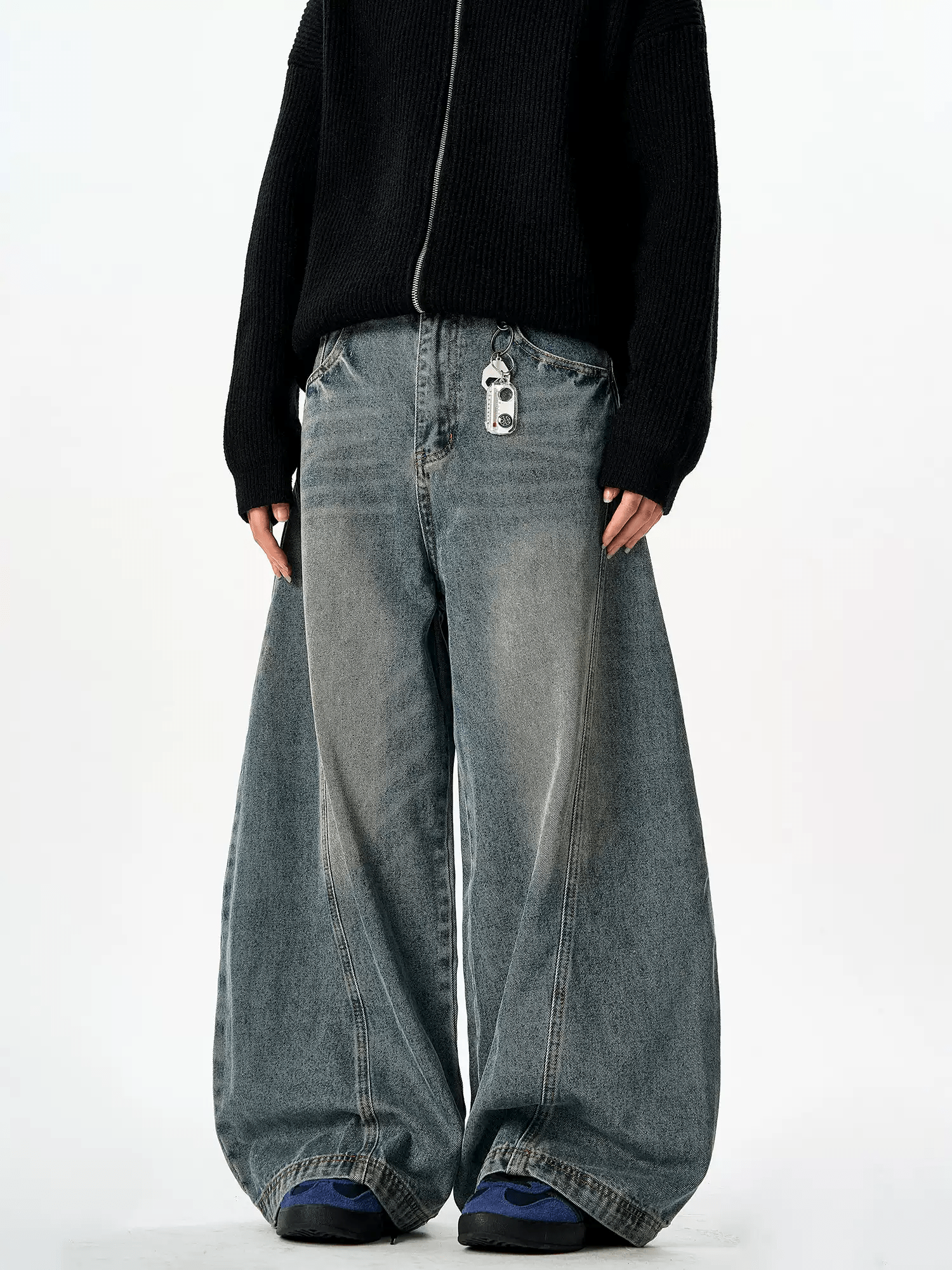 Vintage Wash Scythe - Cut Baggy Jeans - COPPING THREADS - CT Select