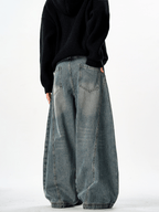 Vintage Wash Scythe - Cut Baggy Jeans - COPPING THREADS - CT Select