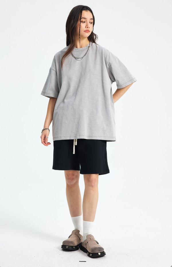 Vintage Wash Wax - Dyed Slub Cotton Tee - COPPING THREADS - CT Basics