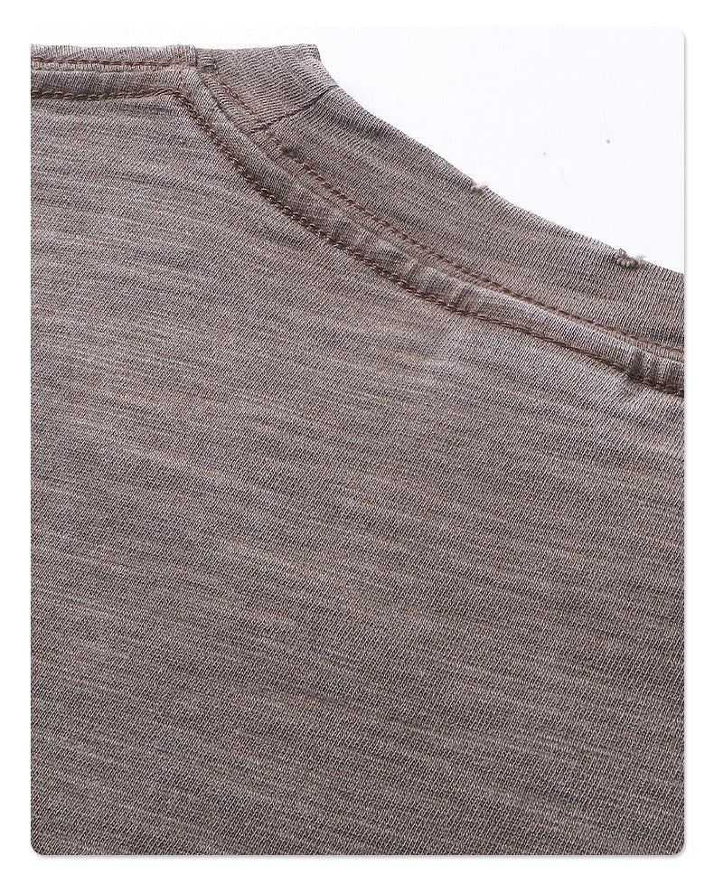 Vintage Wash Wax - Dyed Slub Cotton Tee - COPPING THREADS - CT Basics