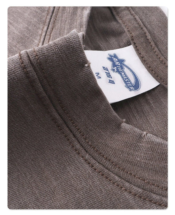 Vintage Wash Wax - Dyed Slub Cotton Tee - COPPING THREADS - CT Basics
