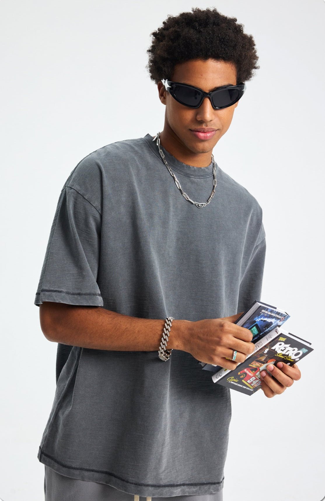 Vintage Wash Wax - Dyed Slub Cotton Tee - COPPING THREADS - CT Basics