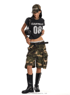 Vintage Washed 08 Cropped Tee - COPPING THREADS - 0123Start