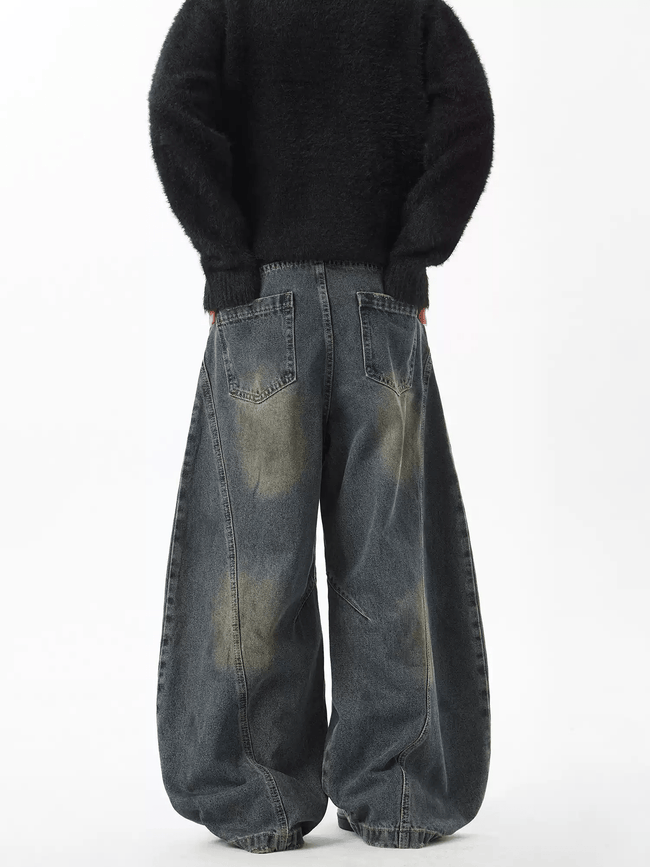 Vintage Washed Baggy Scythe Jean Main Image