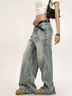 Vintage Washed Distressed Denim - COPPING THREADS - CT Select