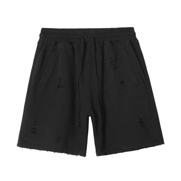 Vintage Washed Distressed Shorts - COPPING THREADS - CT Basics