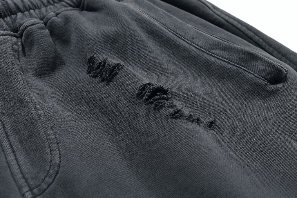 Vintage Washed Distressed Shorts - COPPING THREADS - CT Basics