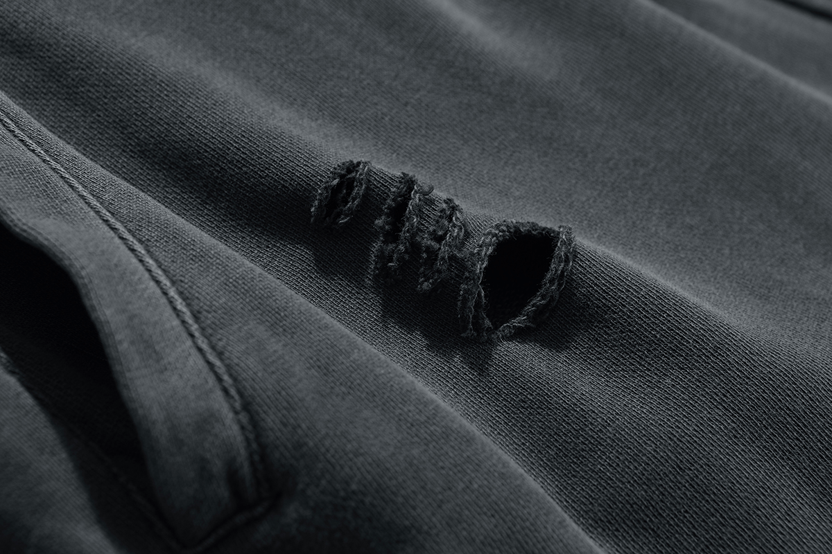 Vintage Washed Distressed Shorts - COPPING THREADS - CT Basics