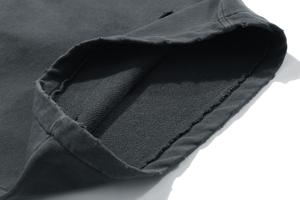 Vintage Washed Distressed Shorts - COPPING THREADS - CT Basics