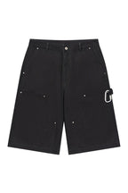 Vintage Washed Double Knee Carabiner Hiking Shorts - COPPING THREADS - Harsh and Cruel