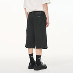 Vintage Washed Double Knee Carabiner Hiking Shorts - COPPING THREADS - Harsh and Cruel