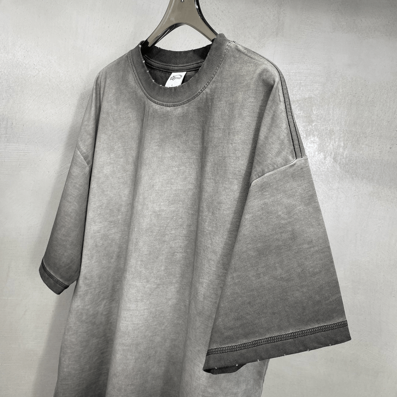 Vintage Washed Gradient Distressed Tee - COPPING THREADS - CT Basics