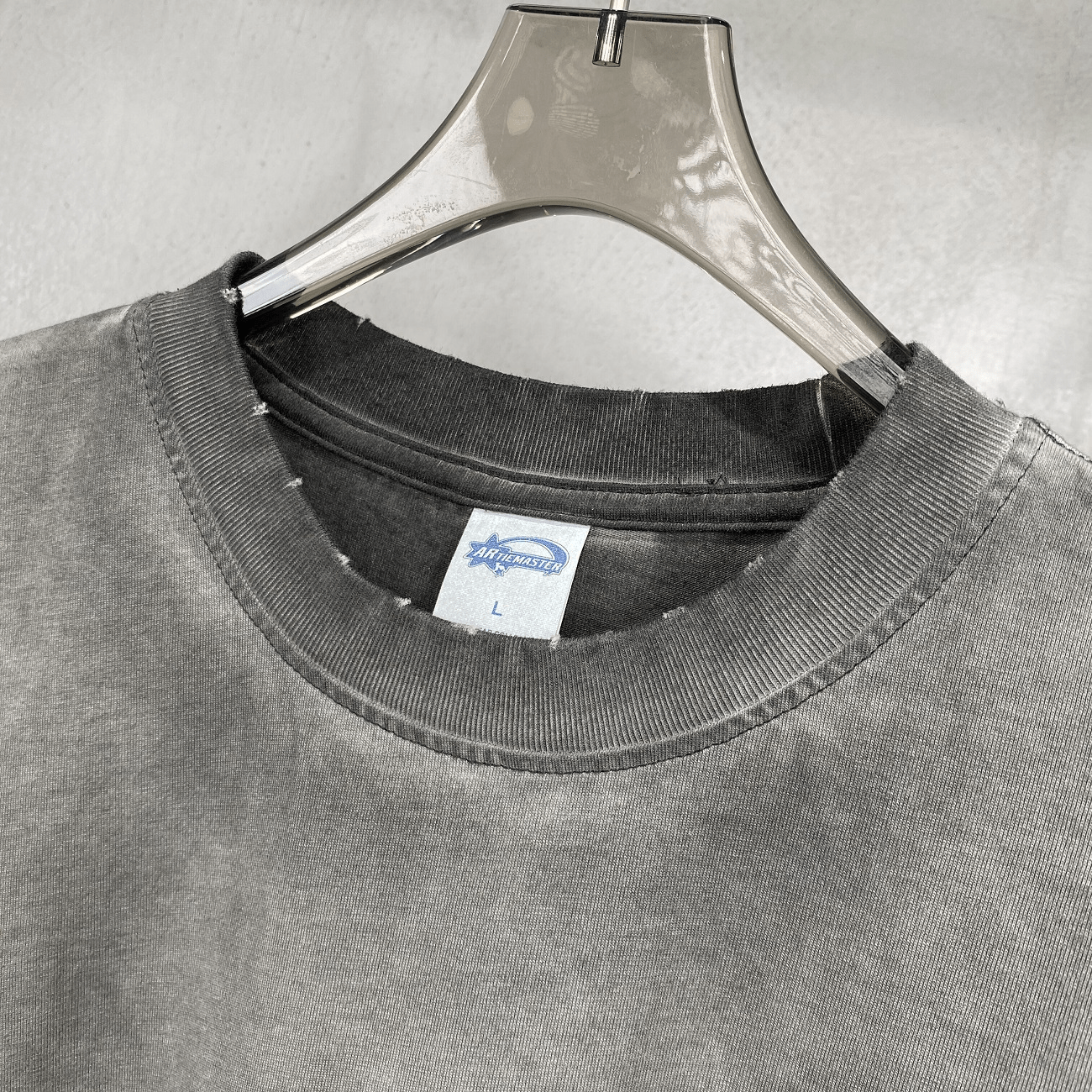 Vintage Washed Gradient Distressed Tee - COPPING THREADS - CT Basics