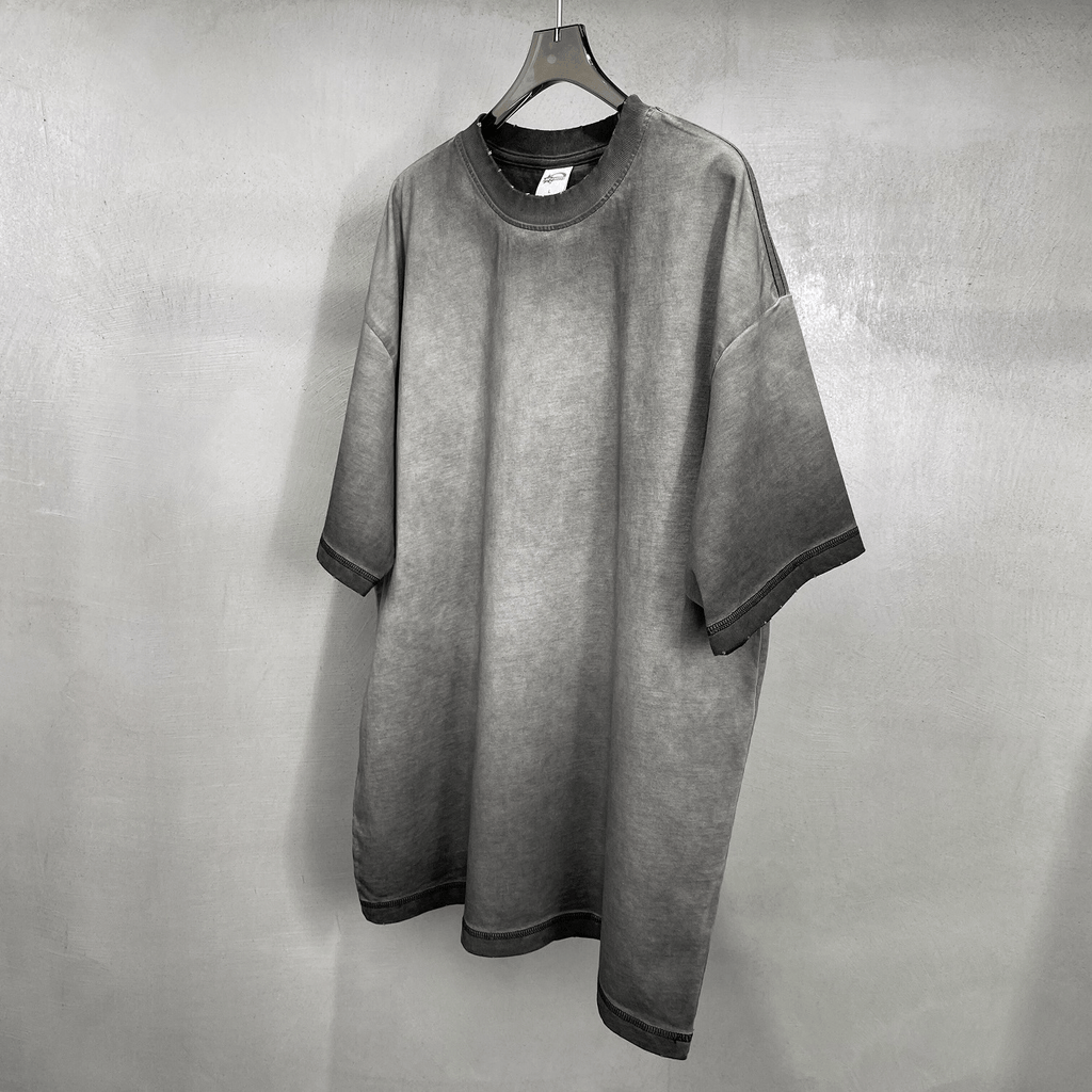 Vintage Washed Gradient Distressed Tee - COPPING THREADS - CT Basics