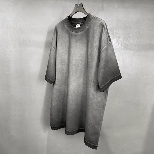 Vintage Washed Gradient Distressed Tee - COPPING THREADS - CT Basics