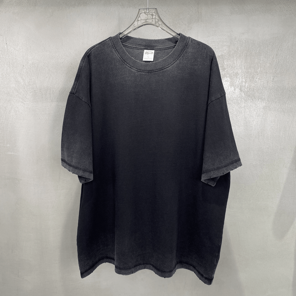Vintage Washed Gradient Distressed Tee - COPPING THREADS - CT Basics