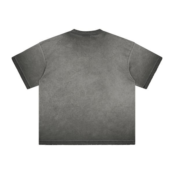 Vintage Washed Gradient Distressed Tee - COPPING THREADS - CT Basics