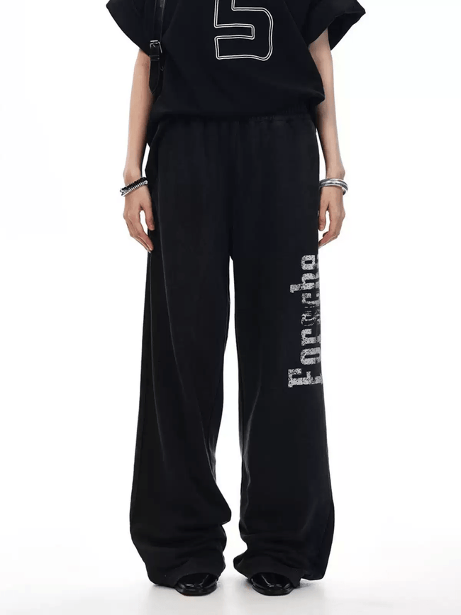 Vintage Washed Oversized Sweatpants - COPPING THREADS - 0123Start Hover Image