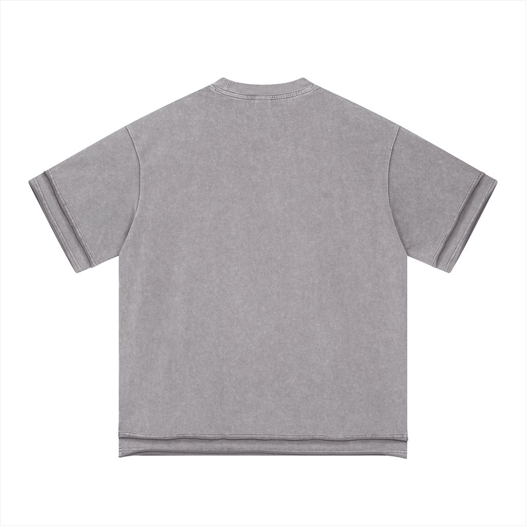 Vintage Washed Rolled Hem Tee - COPPING THREADS - CT Basics