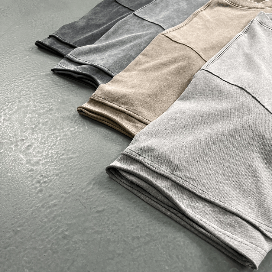 Vintage Washed Rolled Hem Tee - COPPING THREADS - CT Basics