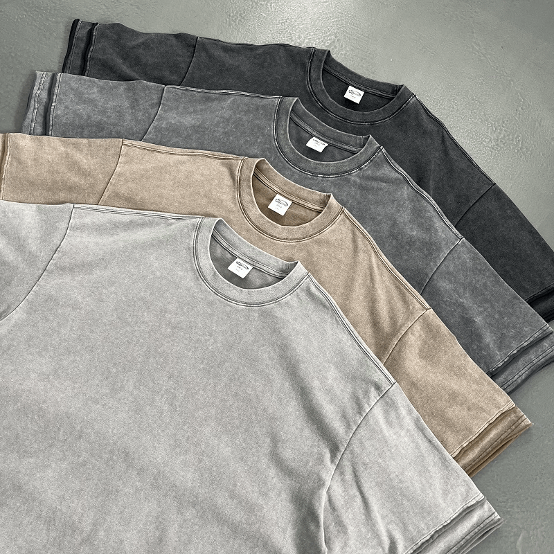 Vintage Washed Rolled Hem Tee - COPPING THREADS - CT Basics