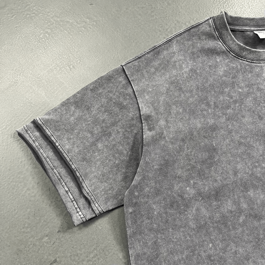 Vintage Washed Rolled Hem Tee - COPPING THREADS - CT Basics