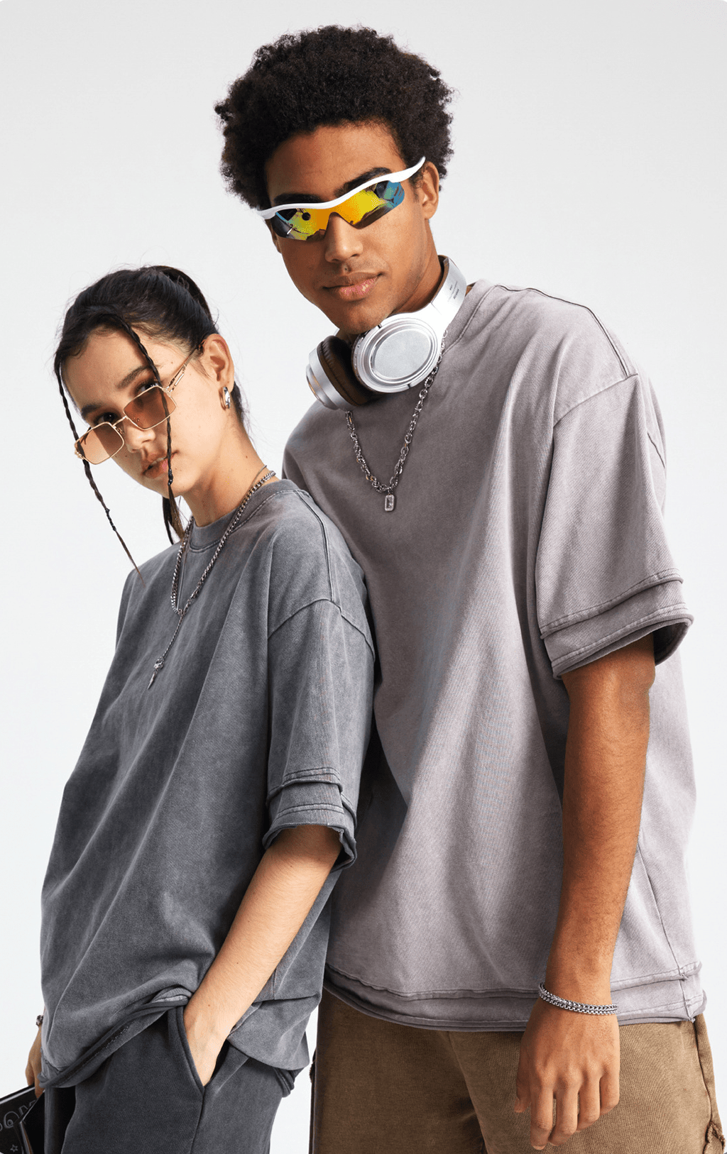 Vintage Washed Rolled Hem Tee - COPPING THREADS - CT Basics