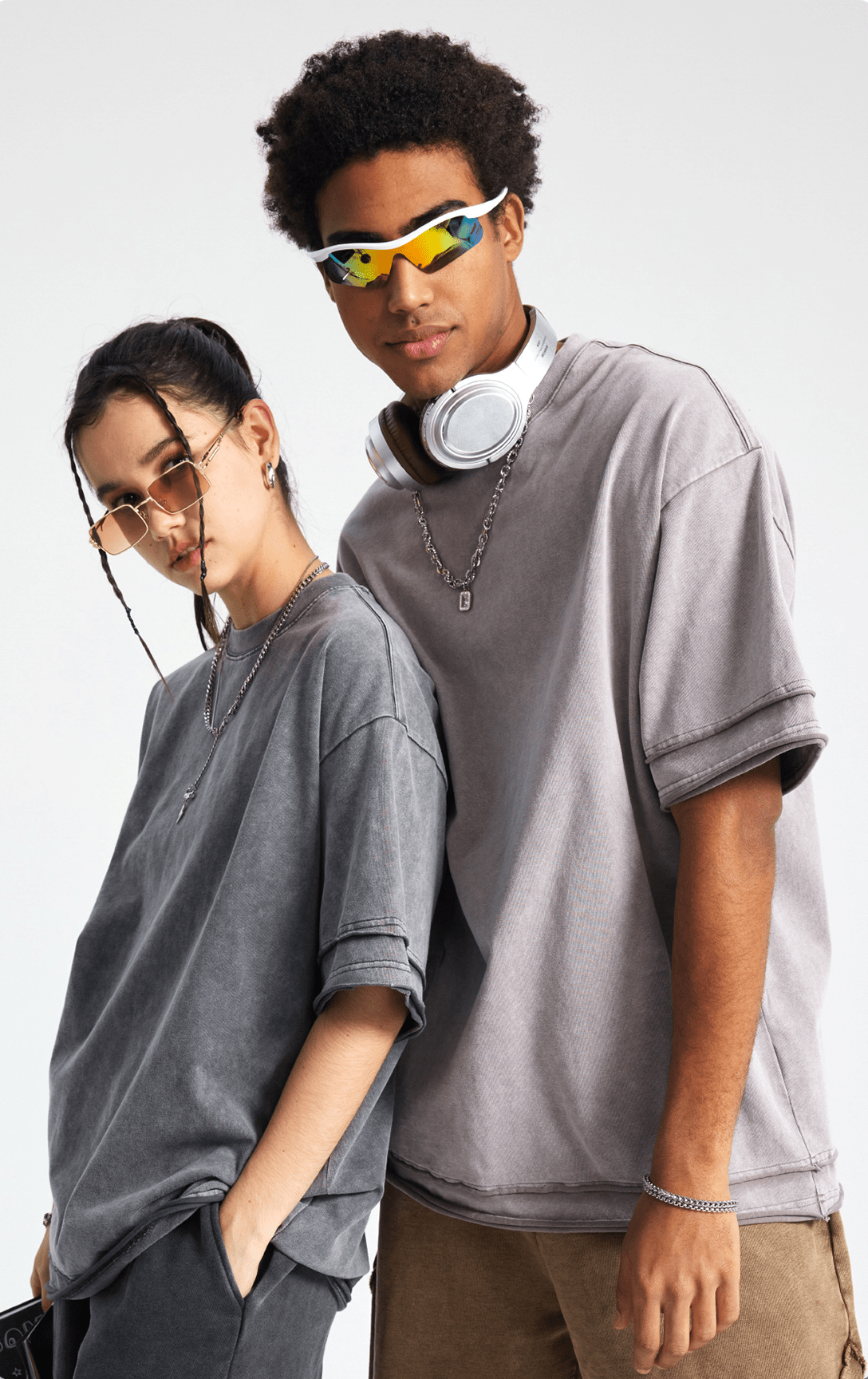 Vintage Washed Rolled Hem Tee - COPPING THREADS - CT Basics