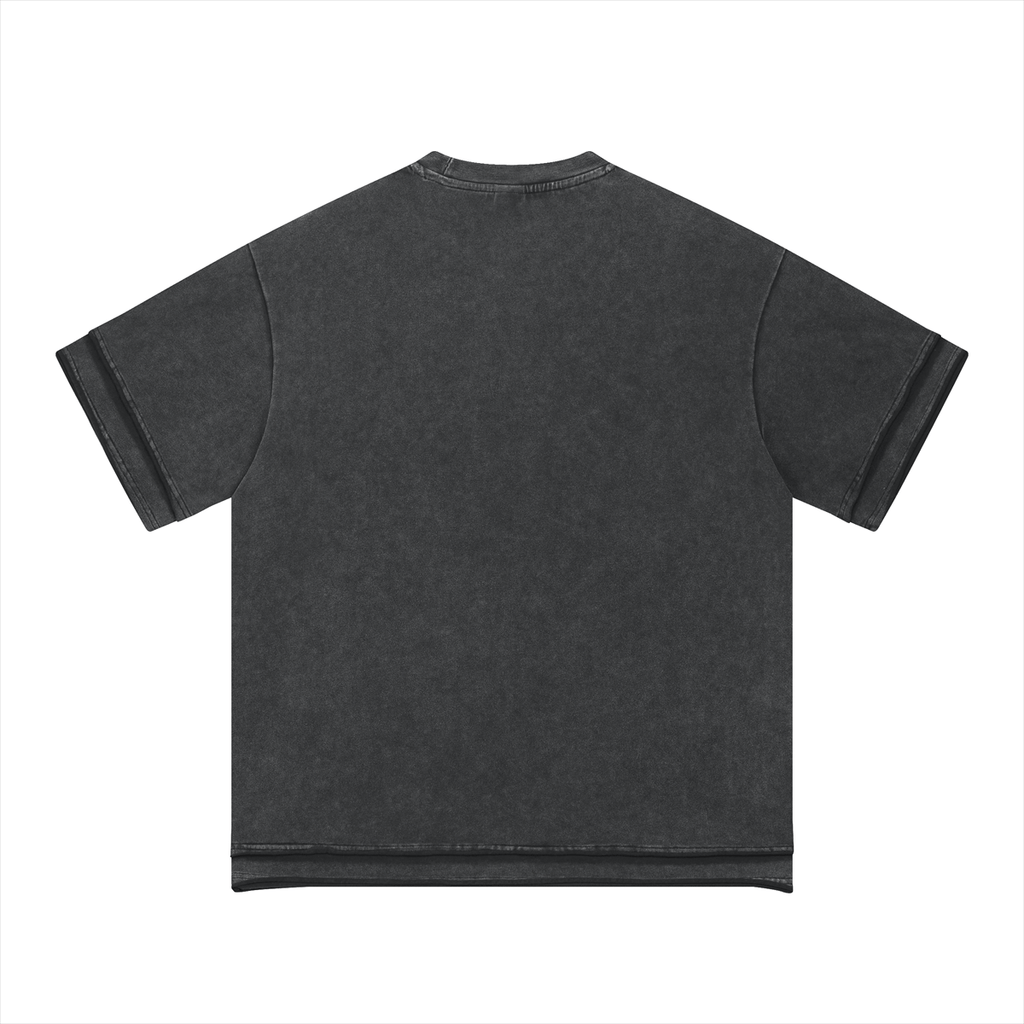 Vintage Washed Rolled Hem Tee - COPPING THREADS - CT Basics