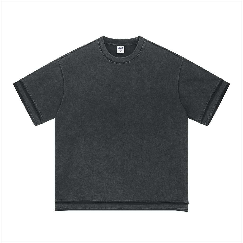 Vintage Washed Rolled Hem Tee - COPPING THREADS - CT Basics