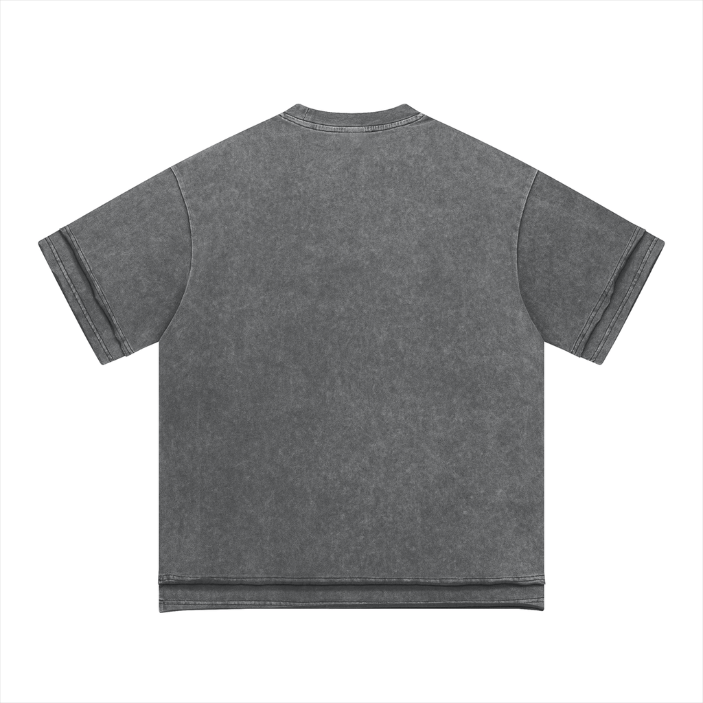 Vintage Washed Rolled Hem Tee - COPPING THREADS - CT Basics