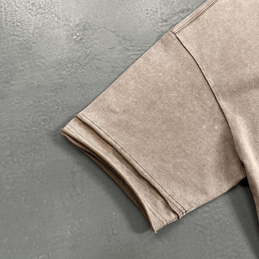 Vintage Washed Rolled Hem Tee - COPPING THREADS - CT Basics