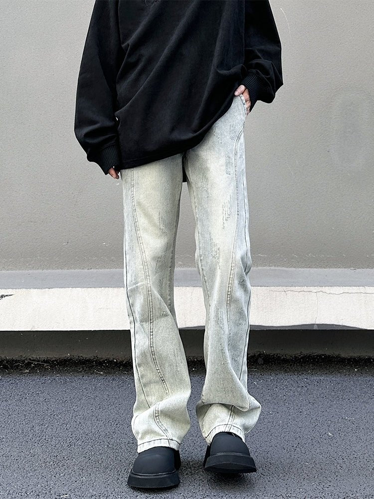 Vintage Washed Straight Denim - COPPING THREADS - CT Select